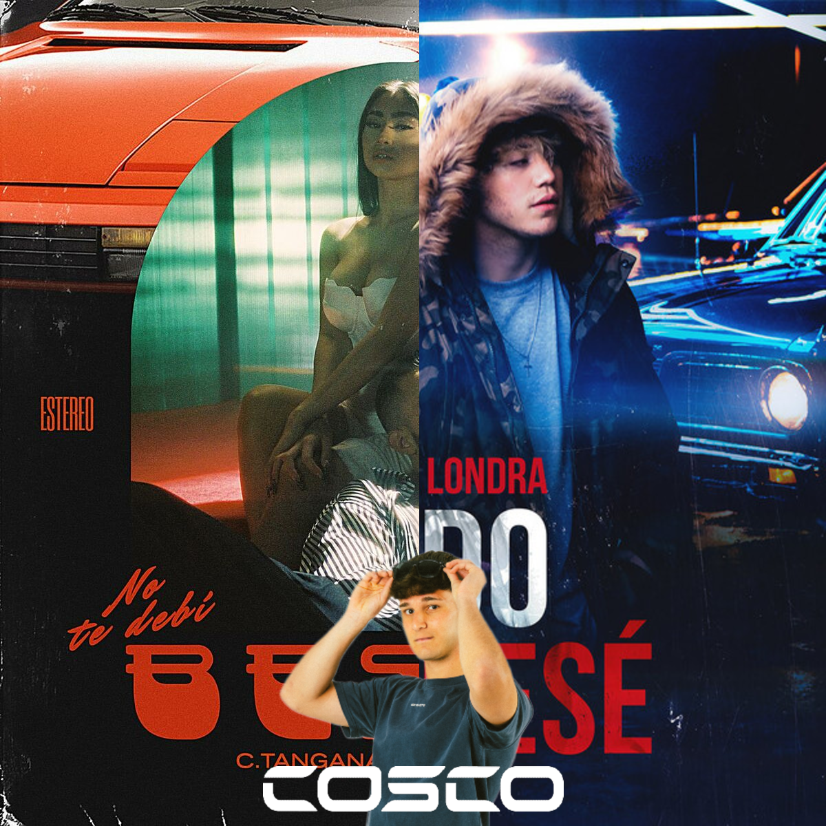 Carátula de No Te Debi Besar x Cuando Te Bese (Cosco DJ Mashup) 100bpm